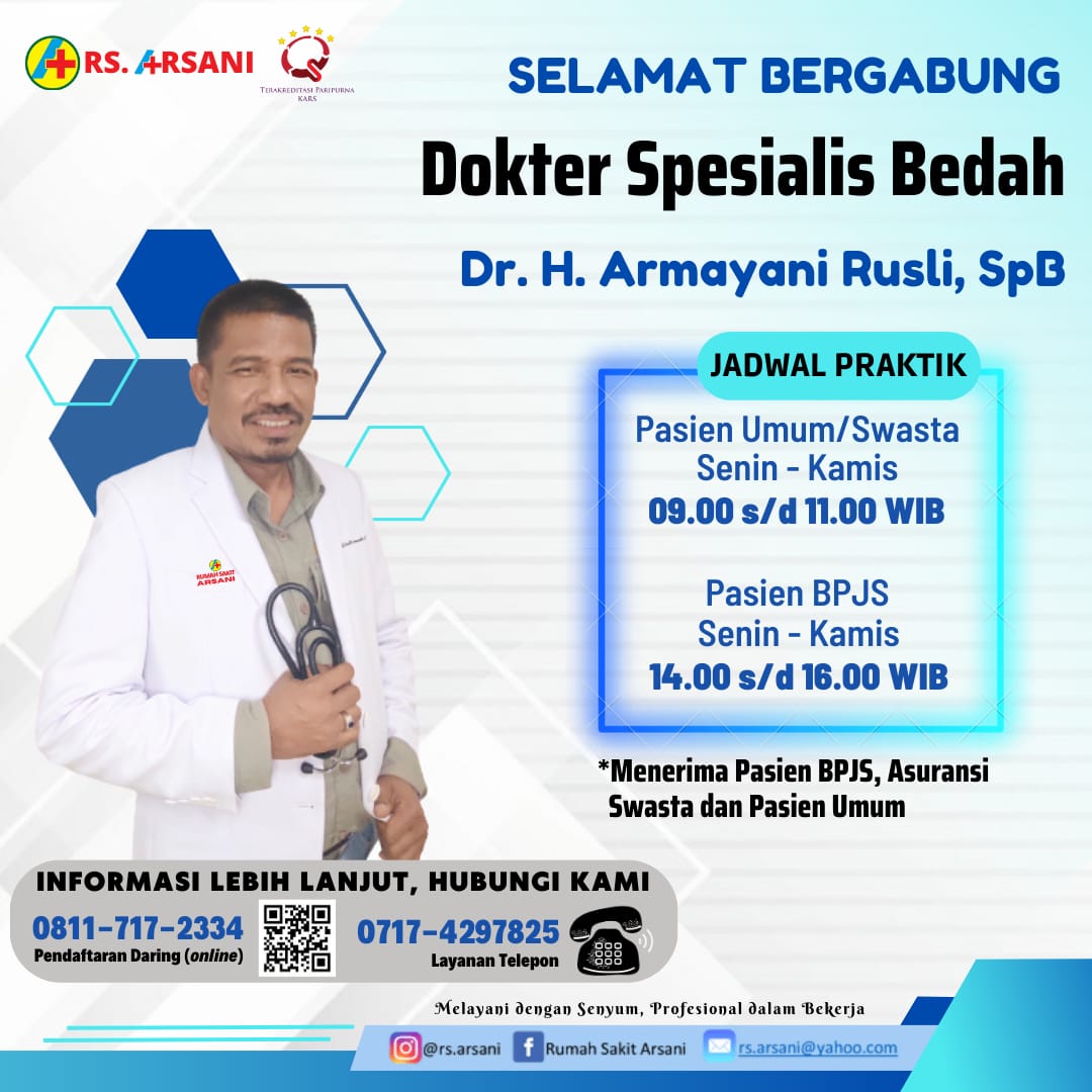 Foto Dr. H. Armayani Rusli, SpB